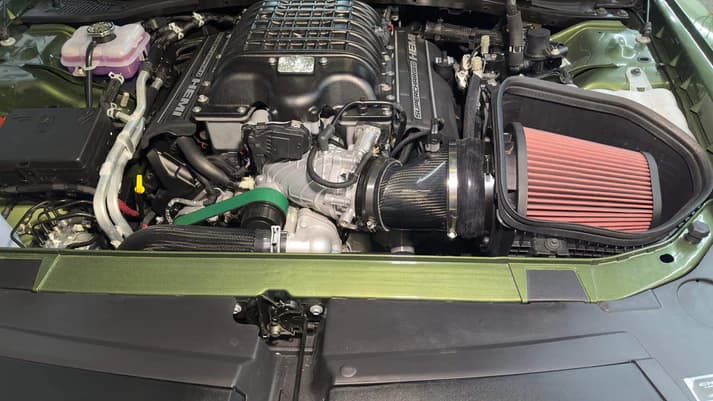 Dodge Redeye Carbon Fiber Intake System OEM Open air box system tube replacement preview